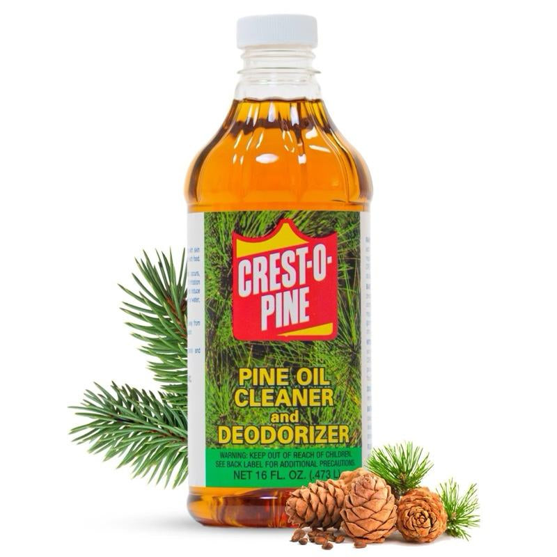 Crest-O-Pine Oil, Multi-Purpose Cleaner/Degreaser/Deodorant, Usa-Made, Eco-Friendly, Pet-Friendly 16Oz Cleaning Household Cleaning Household