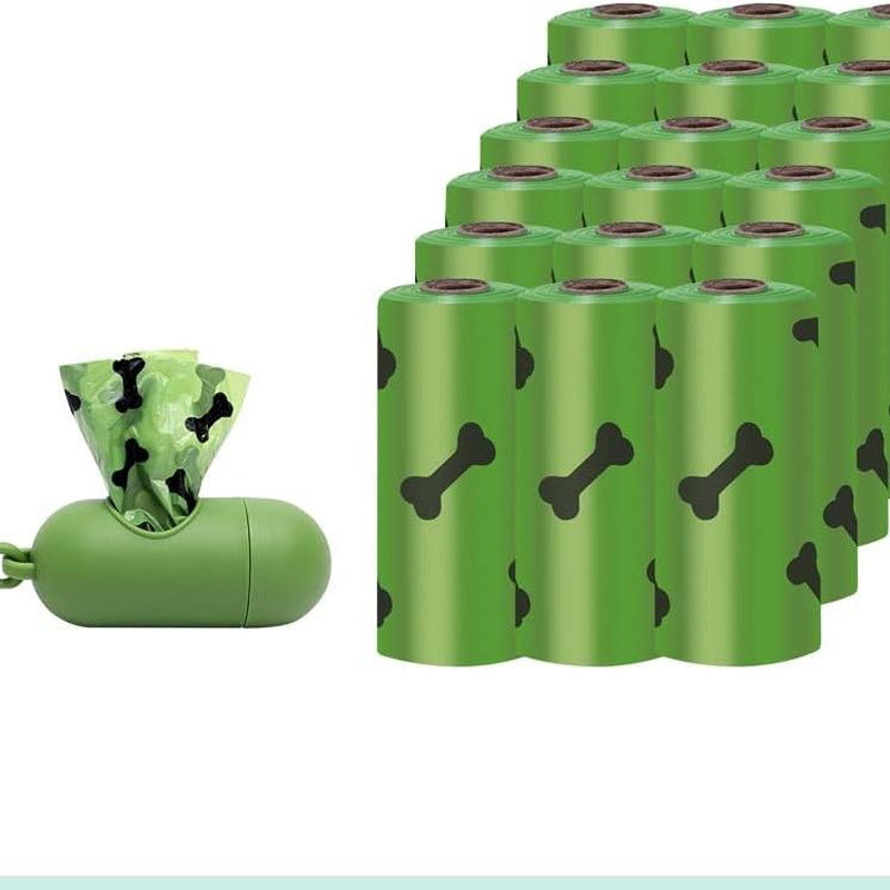 Eco-Friendly Lavender Scented Dog Poop Bags, 270 Count / 18 Rolls Bag