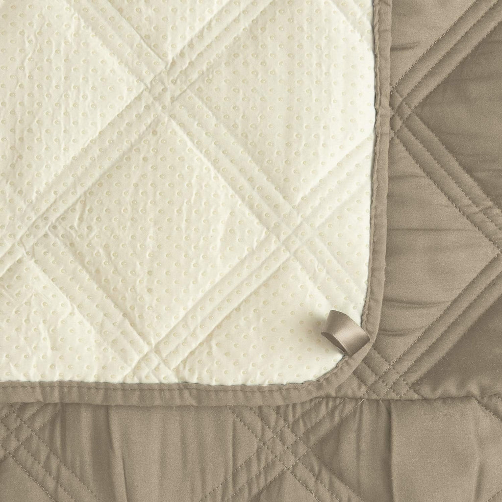 Sofa Cover 100% Waterproof Non-Slip Quilted Furniture Protector Sofa Slipcover for Children, Pets for Leather Couch (Beige, 68")