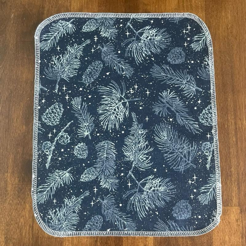 Winter Variety Pack - Eco-Friendly Reusable Kitchen Paper Towel Replacement Cotton Flannel Household